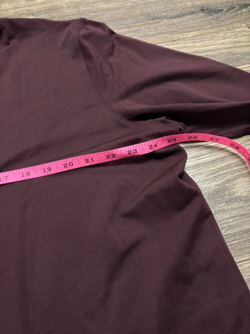 NWT Lululemon Swiftly Relaxed Long-Sleeve Shirt 2.0 *Updated (Black Plum) 14 - Picture 7 of 8